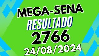 RESULTADO DA MEGASENA CONCURSO 2766 [upl. by Adalard]