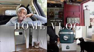 home vlog 4  patio furniture new kitchen appliances antique store  Anthropologie mirror dupe [upl. by Dupuis35]