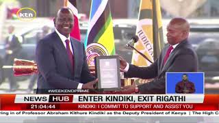 Kithure Kindiki sworn in as the the 3rd deputy president under the 2010 constitution [upl. by Jamil]