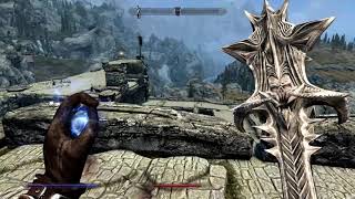 Fort Sungard Skyrim Location showcase and quest last scabbard of Akrash location walkthrough [upl. by Eyatnod]