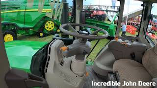 new 2025 John Deere 6M 185 Diesel Tractor 185205 HP Debut at Cereals johndeere6m [upl. by Kale658]