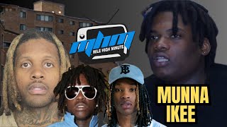 Munna Ikee Relationship w Lil Durk Muwop Arrest King Von LA Capone Rondo Chief Keef amp O Block [upl. by Yvehc]