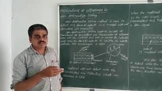 Application of Ultrasonics in Non destructive testing [upl. by Cychosz]