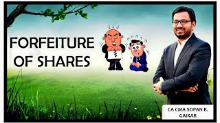 FORFEITURE OF SHARES [upl. by Cathrin]