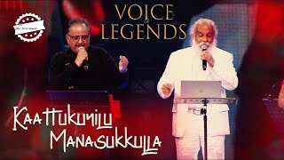 Kaattu Kuyilin Manasukkuley  காட்டுகுயிலின் மனசுக்குள்ளே  KJ Yesudas amp SP Bala in Singapore [upl. by Anwahsar908]