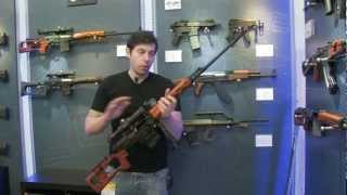 AATV  IWA 2012 Real Sword Dragunov SVD GBB amp Sportsline AEGs [upl. by Etty]