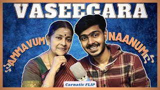 Vaseegara Cover  Ammavum Naanum  Carnatic FLIP [upl. by Aelahc]