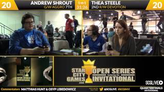 SCGINVI  Las Vegas  Quarterfinals  Thea Steele vs Andrew Shrout [upl. by Oconnor104]