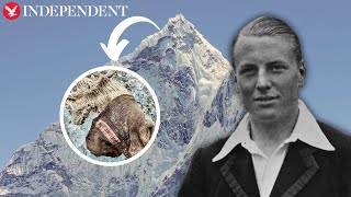 Everest mystery Sandy Irvine’s remains found 100 years later [upl. by Dorelle482]