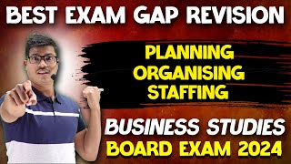 Business studies Best Exam Gap Revision  Chapter 4 to 6  class 12 Business studies Board exam 2024 [upl. by Nairrod]