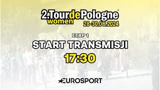 2 Tour de Pologne Kobiet  ETAP 1  LUBLIN  LUBLIN JAZDA INDYWIDUALNA NA CZAS [upl. by Naitsihc248]