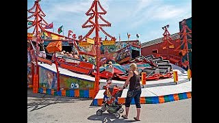 quotFantasiaquot Super Bob  Phillip Stevens On Ride POV Coney Beach Porthcawl Fair 2019 [upl. by Nnylamme]