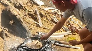 Cooking Kalderetang kambing sa bukid goat sarap pinoyfood pinoy [upl. by Ybocaj188]