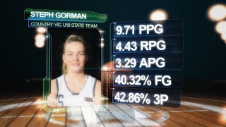 Steph Gorman  2017 u18 nationals Highlights [upl. by Raf577]