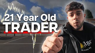 Realistic Day in the Life 21 Year Old Day Trader [upl. by Cristen]