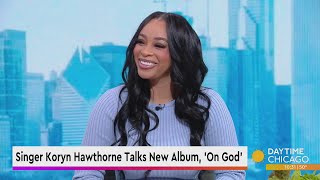 Singer Koryn Hawthorne Talks New Album On God [upl. by Kean]