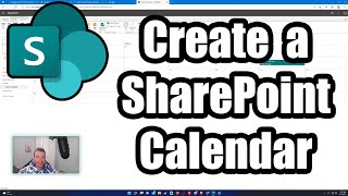 How to Create a Calendar in SharePoint  Microsoft SharePoint  2022 Tutorial [upl. by Ahsienahs922]