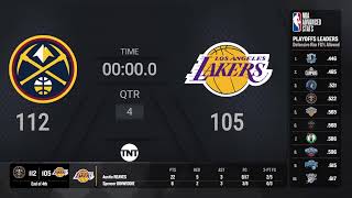 Nuggets  Lakers Game 3  NBAPlayoffs presented by Google Pixel Live Scoreboard [upl. by Isis]