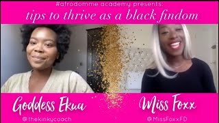 2020 REWIND Tips to Thrive as a Black Domme w Millionaire Findom Miss Foxx [upl. by Solegna]