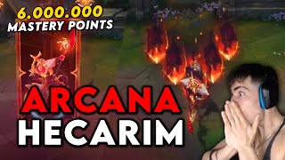 Best Hecarim World REACTS To NEW ARCANA HECARIM SKIN [upl. by Arndt]