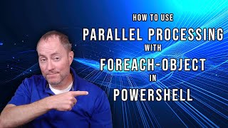 How to Invoke Parallel Processing with ForEachObject in PowerShell 7 [upl. by Chellman]