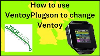 How to change Ventoy between Listview and Treeview using VentoyPlugsOn [upl. by Ailemor791]