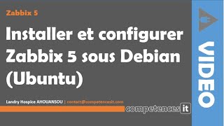 112 Installer et configurer Zabbix 5 sous Debian Ubuntu [upl. by Ayle]