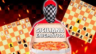 RETANDO a los Jaquetones con la SICILIANA ENIGMÁTICA 🍕 [upl. by Avaria]