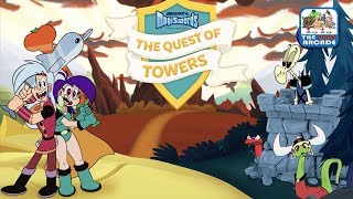 Mighty Magiswords The Quest of Towers  Defend Warriors HQ with Towers Cartoon Network Games [upl. by Enitsyrhc]