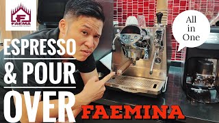 Faema Faemina Espresso amp Pour over All in One [upl. by Niwle632]