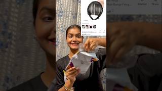 Hair extensions review ytshorts shortvideo fashion meesho [upl. by Brockie317]