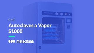 Autoclaves a vapor Matachana  Esterilizadores S1000  Sistemas de carga e descarga automáticos [upl. by Hiram75]