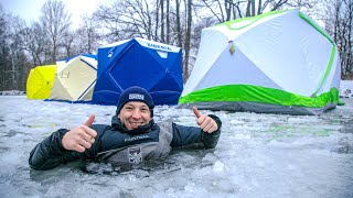 ЛУЧШИЕ палатки для ЗИМНЕЙ РЫБАЛКИ отдыха и туризма Обзор сравнение плюсыминусы Первый лед 2020 [upl. by Akirahs]