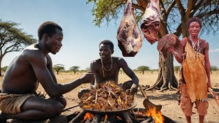 Hadzabe’s unique culinary and hunting Tradition [upl. by Adriell]