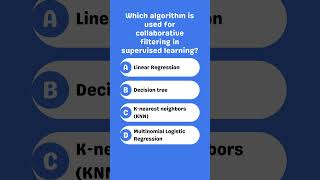 Which algorithm is used for collaborative filtering in ML [upl. by Carrol]