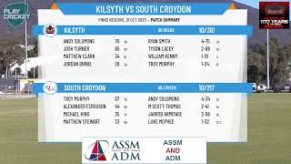 Ringwood amp District CA  10 Lindsay Trollope Shield  Rd3  Kilsyth v South Croydon  Day 2 [upl. by Donal]