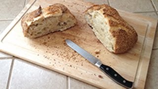 No Knead Dutch Oven Bread Recipe quick and easy [upl. by Yecaj]