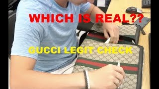 Gucci bag legit check  students legit checking Gucci bag Vlog [upl. by Yrekaz]