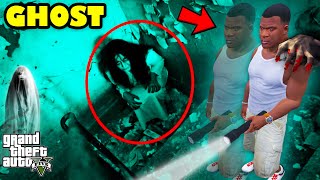 FRANKLIN DIED And Became EVIL GHOST In GTA 5  SHINCHAN and CHOP [upl. by Nivan]