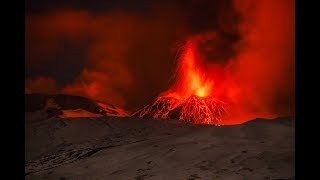 Etna volcano  Eruzione 24 Dicembre 2018  Eruption december 2018 [upl. by Iew]