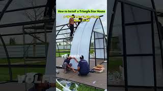 Would you live heretinyhome tinyhomes capsulehouse volferda starroom staryroom Applecabin [upl. by Anette]