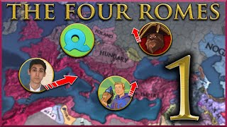 Third And Final Rome  The Four Romes  EU4 130 Emperor Multiplayer  Episode 1 [upl. by Aundrea605]