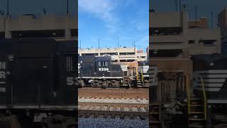 12z leaves Roanoke with operation life savior unit railway subscribe norfolksouthern fyp train [upl. by Rucker]