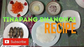 Tipid Tips Tinapang Shanghai Recipe JampJs Cuisine [upl. by Roxanna417]