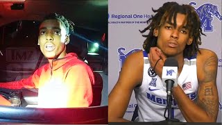 Emoni Bates on ARREST quotIM LEAVINGquot and QUITS College Basketball [upl. by Anitnemelc]