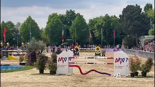 Kasanova de la Pomme 2nd round NC CSIO Mannheim 2022 [upl. by Wenda571]