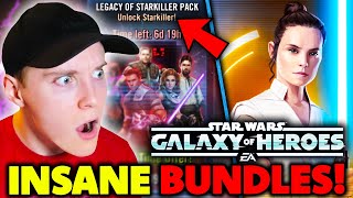 NEW SWGOH Bundles Give GLs amp Starkiller for 20 Lightspeed Bundles [upl. by Digdirb460]