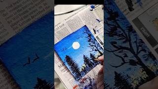 Acrylic painting for beginners viralvideoshorts [upl. by Midis231]