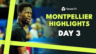 Bublik vs Shapovalov Monfils Paire amp Cobolli In Action  Montpellier 2024 Highlights Day 3 [upl. by Zingale771]