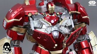 First Look threezero The Infinity Saga – DLX Iron Man Mark 44 Hulkbusterprototype [upl. by Geof]